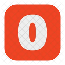 Zero Number  Icon