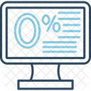 Zero percent  Icon