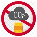 Zero Pollution No Carbon No Pollution Icon