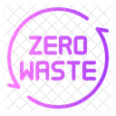 Zero Waste Ecology And Environment Sustainability Icon