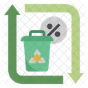 Zero Waste Waste Management Reduce Icon
