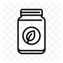 Zero Waste Jar Icon