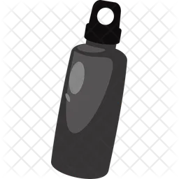 Zero Waste Metal Water Bottle  Icon