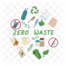 Set Zero Waste Icon