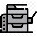 Copy Machine Photocopier Reproduction Duplication Office Equipment Printing Icon