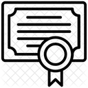 Zertifikat Medaillenzertifikat Leistungszertifikat Symbol