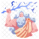 Zeus God Jupiter Icon