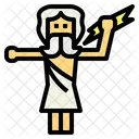Zeus God Greek Icon