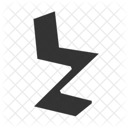 Zickzack-Stuhl  Symbol