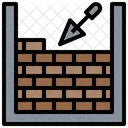 Ziegelmauerbau  Symbol