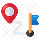 Karte Lage Richtung Symbol
