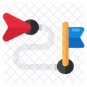 Karte Lage Richtung Symbol
