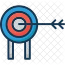 Ziel Bullseye Fokus Icon