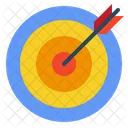 Ziel Pfeil Darts Icon