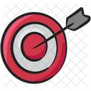 Ziel Zieltafel Bullseye Symbol