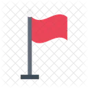 Flagge Ziel Marke Symbol