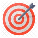 Ziel Zielscheibe Bullseye Icon