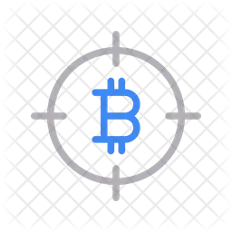 Bitcoin-Ziel  Symbol