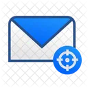 Ziel E Mail Zielnachricht Kommunikation Symbol