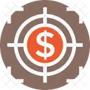 Ziel Dollar Marketing Symbol