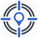 Markierung Standort Stecknadel Symbol