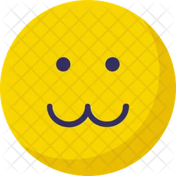 Zig Zag Lip Emoticon Emoji Icon