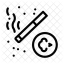 Zigarettenallergie  Symbol