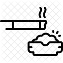 Zigarettenkippen  Icon