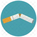 Aufhoren Rauchen Zigarre Symbol