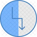 Arrow Zigzag Direction Icon