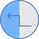 Zigzag Arrow  Icon