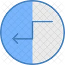 Zigzag Arrow  Icon