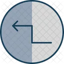 Arrow Zigzag Direction Icon