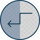 Arrow Zigzag Direction Icon