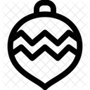 Zigzag Bauble Icon