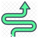 Zigzag Road  Icon