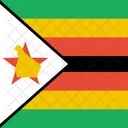 Zimbabwe Flag World Icon