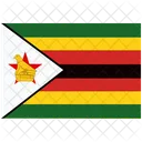 Flag Country Zimbabwe Icon