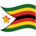 Flag Country Zimbabwe Icon