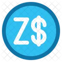 Zimbabwe dollar  Icon