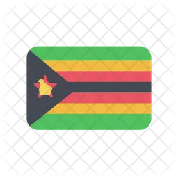 Zimbabwe Zw Flag Icon