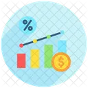 Finanzen Wachstum Einsparungen Symbol