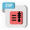 Zip Files And Folders File Format Icon