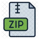 Zip File Folder Icon