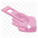 Zip Hook Zipper Icon