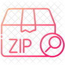 Zip Post Zip Code Icon