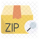 Zip Post Zip Code Icon
