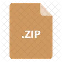 Zip File Format Icon