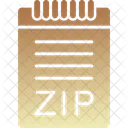 Zip File Business Icon
