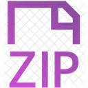 Zip Zip File Format Icon